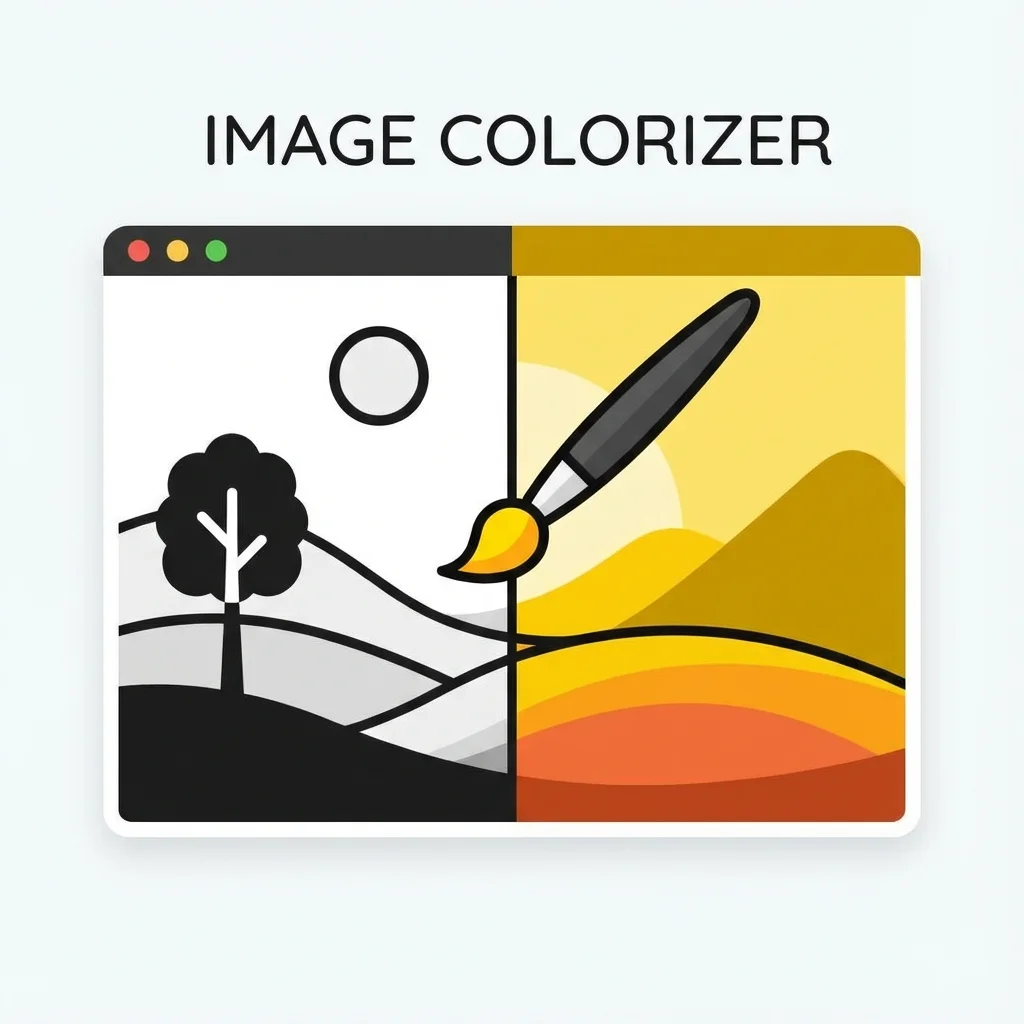 Vibrant colors restored in a photo